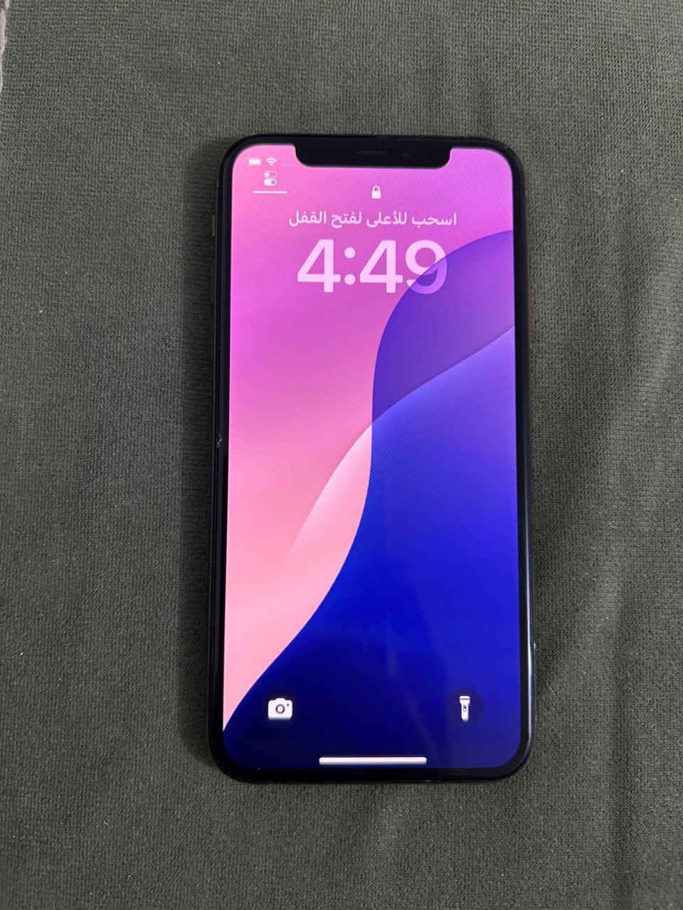 سلام عليكم
للبيع ايفون xs فقط مو ماكس انتبهو النظافه 90‎%‎ كلش نظيف الجهاز مبيدل بطارية فقط كله بلادي وكلشي بي شغال ذاكرة 256 السعر 190 عنواني الدورة 
***********
