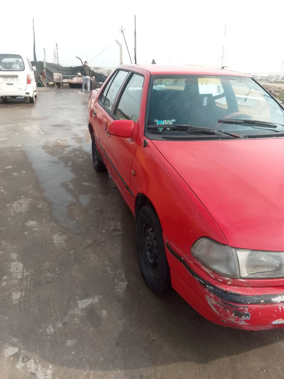 السلام عليكم 
هوندا بونتيو موديل 91
السعر18 بيها مجال 
سنويه خضراء 
شرط التحويل 
كاربون بانزين بيها
كير ومكينه شرط
بدون ضرر 
طخم تأيه
وايرمنيه شغاله عام 
العنوان موصل جانب الأيسر سماح الثانيه 
الاستفسار ع الارقام فقط
***********
***********
