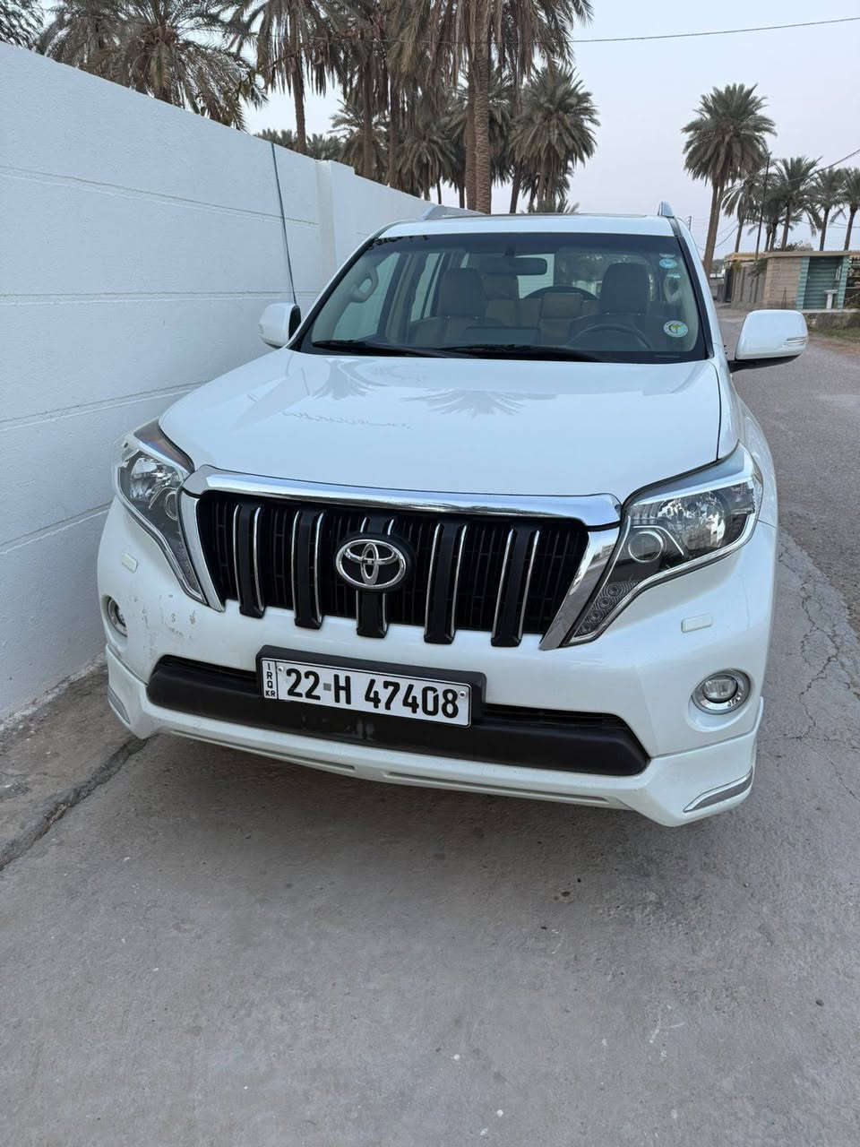 سلام عليكم برادو 17/TXLسياره فول واحد علا واحد فتحه بصمه دبل تانكي 7راكب V6سلندر سياره مري شفط تشغيل عن بعد سياره حداديه كير مكينه تبريد كله علا وضع شركه ماشيه 113الف حقيقي علا وضعها  بيها شويه صبغ بل باب مال الصندوق اقل الشبر 
كفاله عامه من صبغ او فتح رقم اربيل  بسمي تحويل ثاني يوم سعرها365 وبيها مجال 
مكانها الانبار الرمادي ***********
