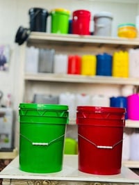 سطل ألوان ٢٠ لتر • تصنيع جليكانات • اربيل الصناعية