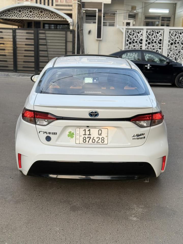 السلام عليكم
كورلة هايبرد ( 2024 )

ماشية( 15 ) ألف 

سيارة بعدها بوضع الوكالة 

سبيرها منازل وشرط حتة عدتها ممفتوحة 

فول مواصفات 

كشن جلد احمر 
كشن كهربائ
سياقة ذاتية 
تحديد مسار 
فول تحكمات ستيرن 
بصمتين 
دخول ذكي 
لد امامي نهاري 
انضمت قيادة 
توقف ذاتي 
رادارات 
شاشة تدعم كار بلي 
وبعد بيها هواي مواصفات 

 السيارة (كفالة عامة )وين ميعجبك افحص 

بسمي سنويا وترقيم ع أيدي 

مكاني بغداد (حي الاعلام )
رقم الهاتف ( *********** )
السعر ( 145 )
