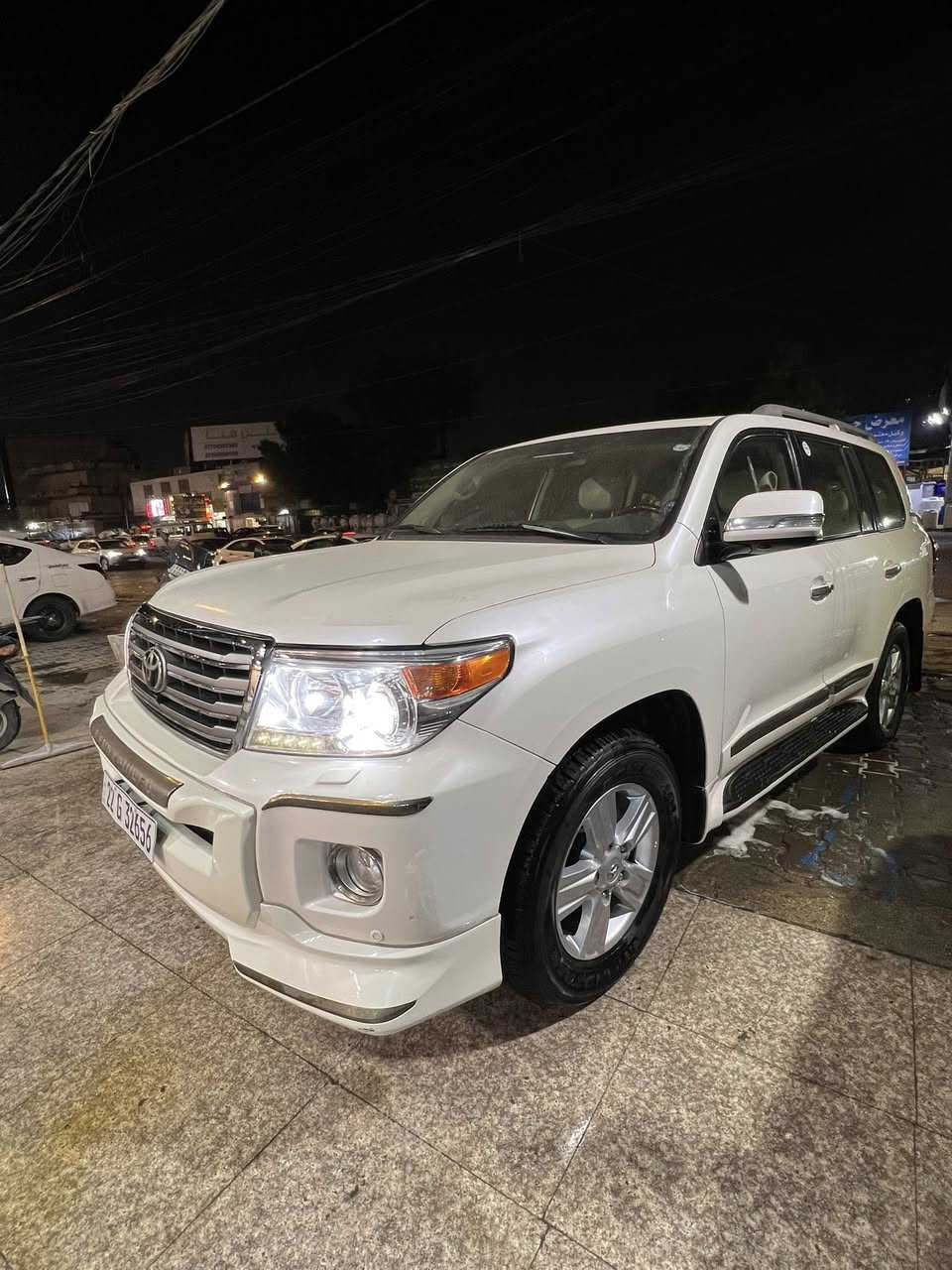 السلام عليكم للبيع لأندكروز موديل 2014
معروضه (390 )او بيها مجال VXR رقم اربيل الجديد دولي بسمي تحويل ثاني يوم مكفولة كفاله عامه
فول مواصفات 1/1
حساس امامي
حساس خلفي
بصمه تشغل
بصمه اوبواب
فتحه سلايت
كشنات جلد اصلي
كشن كهرباء اتلاث حركات
محرك V8 
تشغيل عن بعد
8 ايرباك 
زراكات لايت 
مري شفط و قلاب 
مثبت سرعه 
سبعه راكب 
ثلاث قطع تبريد 
تحكمات ستيرن كامله 
4كامرات 
مطفايه حريق 
وباقي مواصفات معروفه. 
اللاستفسار على رقم *********** خاص  مغلق 🔏
