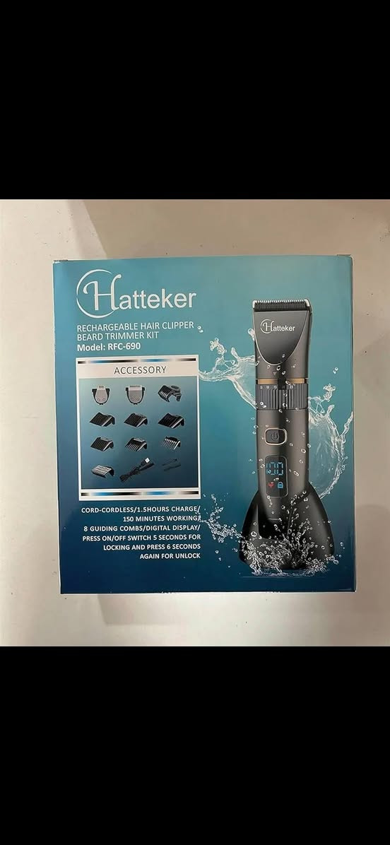 مكينة حلاقه ماركة Hatteker
اصلي اصلي 
3in1
النوع الثقيل
شرط الفحص والضمان
جديد لوك مع كااااامل ملحقاته
السعر ٢٤ ألف فقط
متوفر توصيل جميع المحافظات ٥ ألاف 
كل المكائن بالصفحه اصليه uk


**إذا كنت صاحب هذا الإعلان وتريد حذفه لأي سبب، رجاءا أرسل رسالة إلى الدعم الفني**