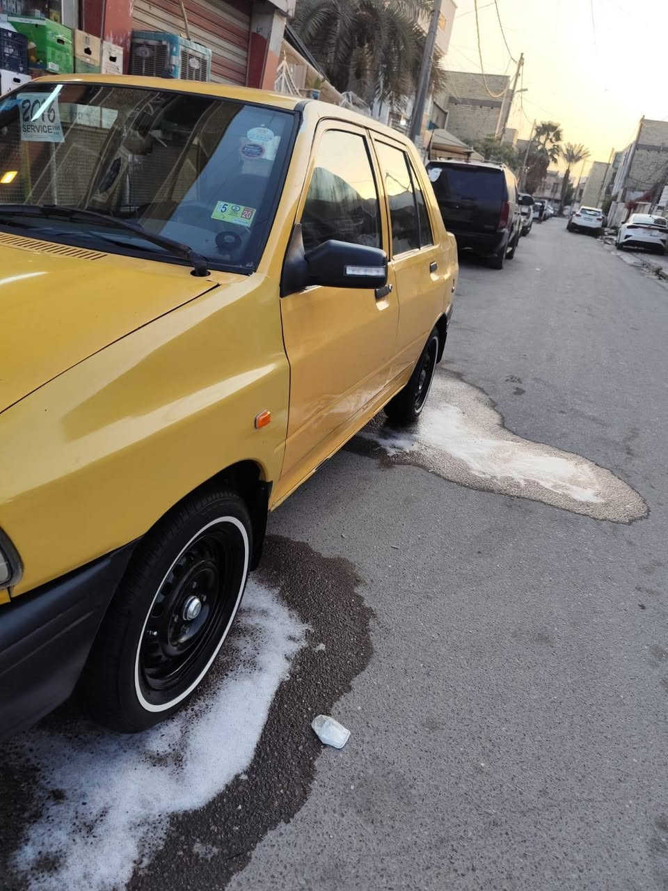 السلام عليكم سايبه موديل 2016 للبيع بيها حادث صغير سياره جاهزه صدر امامي خلفي جديد كير مكنيه جدد كهربايات كلها شغاله تبريد خير من الله  سياره جاهزه كبل للشارع السعر خاص  الاستفسار عله الرقم *********** بس واتساب
