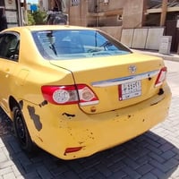 كورلا مديل ٩ وارد أمريكي حادثه الجاملغات الخلفيه بدون حوض سياره جاهزه ...
