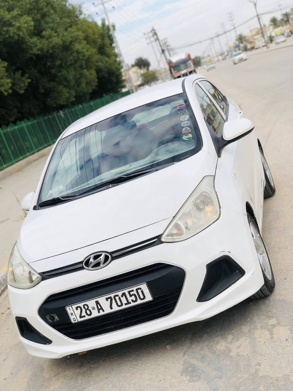 للبيع هونداي i10 مديل 2016  رقم نجف دولي كفاله السياره جاهزه مكينه كير حداديه السعر ٨٥ مكان سياره نجف رقم هاتف ***********
