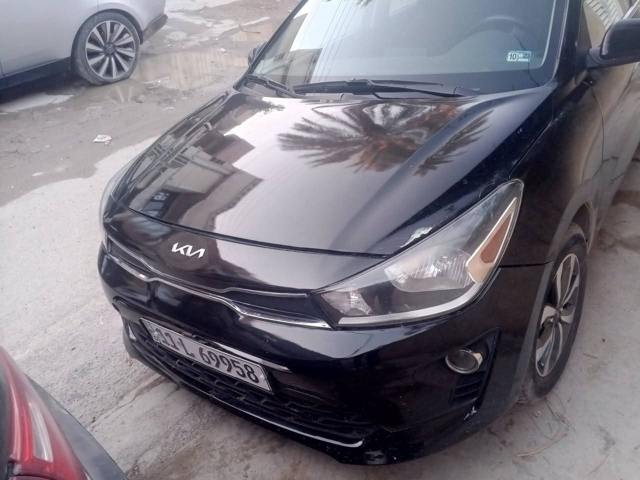 سلام عليكم كيا ريو ٢٣ وارد امريكي حادثه جاملغ وبنيد مواصفات بصمه تحكم ماشيه ١٢ بغداد عارضها ١١٥ بيه مجال ***********
