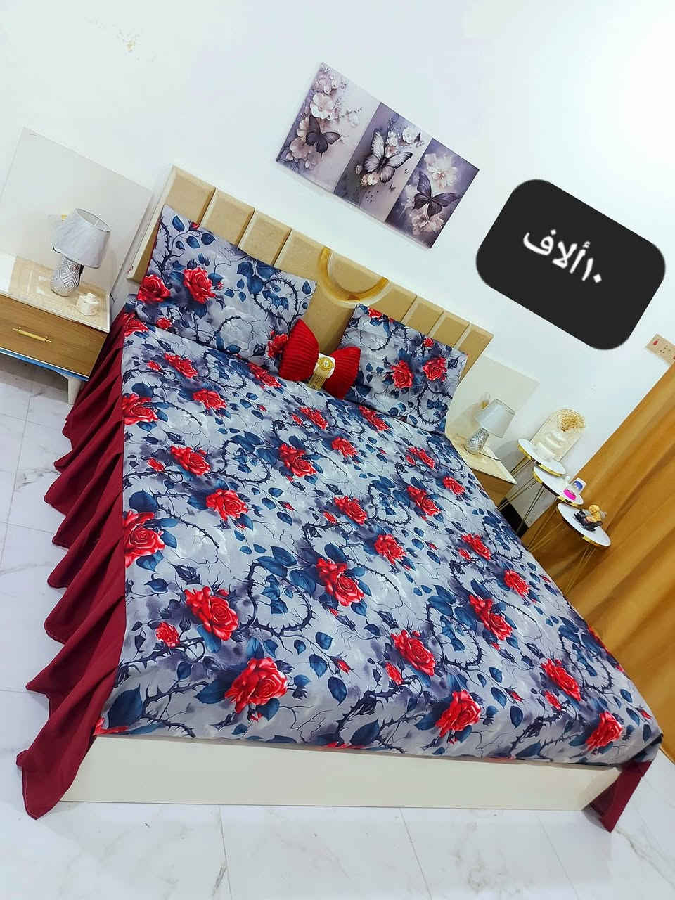 نفرين همايون ثقيل 
قياس ١٨٠ب٢٣٠ 
موقع حله يوجد توصيل لجميع المحافظات


**إذا كنت صاحب هذا الإعلان وتريد حذفه لأي سبب، رجاءا أرسل رسالة إلى الدعم الفني**