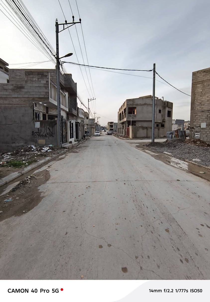 --- عقارات الموصل الحدباء ---

              🏠 ارض للبيع🏠 
             💥 سعر مناسب💥

🔴 ارض للبيع موقع زيونه مقابل المرور 

🔴 جمعية العدل موقع ممتاز جدا

🔴 مساحة الارض 138 متر .. واجهة 14 متر

🔴 اتجاه الشمس قبلة 

        /////////////////////////////

 لمعرفة السعر والتفاصيل يرجى زيارة المكتب او الاتصال على الرقم       ***********

🔴 نستقبل جميع طلباتكم وعروضاتكم....
