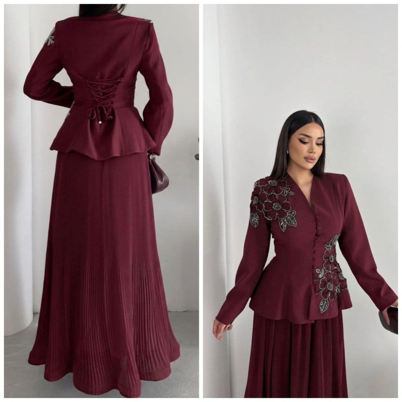 طقم العيد😍🔥

سترة مع تنورة ❤‍🩹
خامة دابل & شيفون مبطن
السعر 40 الف 
38–40–42–44–46–48
توصيل كل محافظات 6


**إذا كنت صاحب هذا الإعلان وتريد حذفه لأي سبب، رجاءا أرسل رسالة إلى الدعم الفني**
