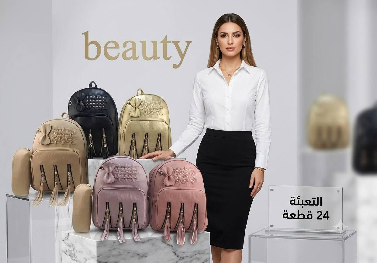 ✨ وصل حديثًا لدى Beauty للتجارة ✨

👜 جنطه نسائية متنوعة

💰 سعر الجملة: 7,500 دينار فقط

✔️ تصاميم عصرية وأنيقة
✔️ خامة ممتازة وجودة مضمونة
✔️ موديلات تناسب مختلف الأذواق

📦 التعبئة:24 قطعة

🚚 تجهيز سريع وتغليف كارتوني جاهز

📲 للطلب والاستفسار (واتساب):
***********

Beauty للتجارة
