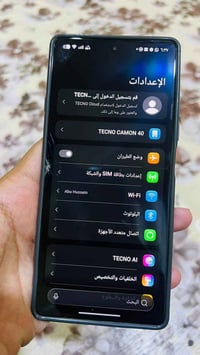 تكنو ٤٠ • ٢٥٦ • شاشة بي فطر