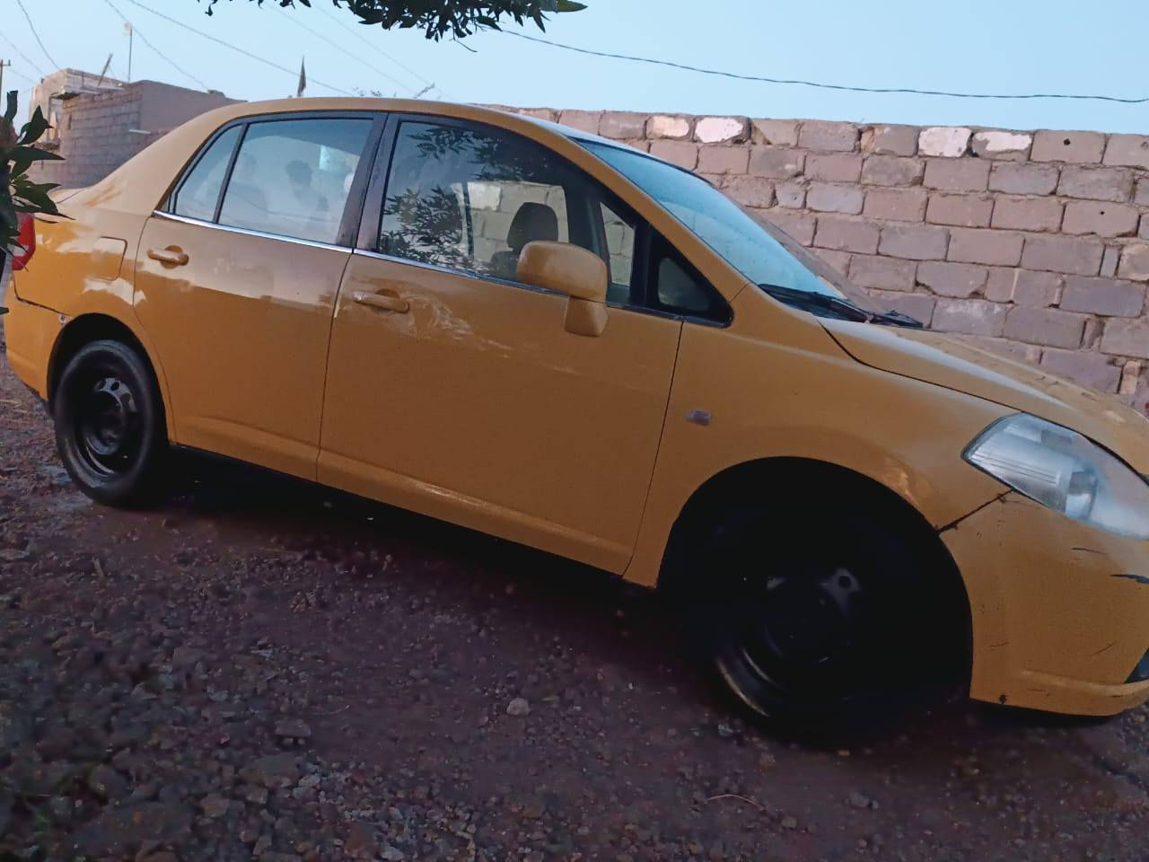 سلام عليكم 
سياره نيسان تيدا محوره محرك كورله اوته ماتيك والسنويه بسمي السياره موديل 2008 السعر 33 وبيها مجال 
العنون. ديوانيه.  التواصل عله الرقم ***********
