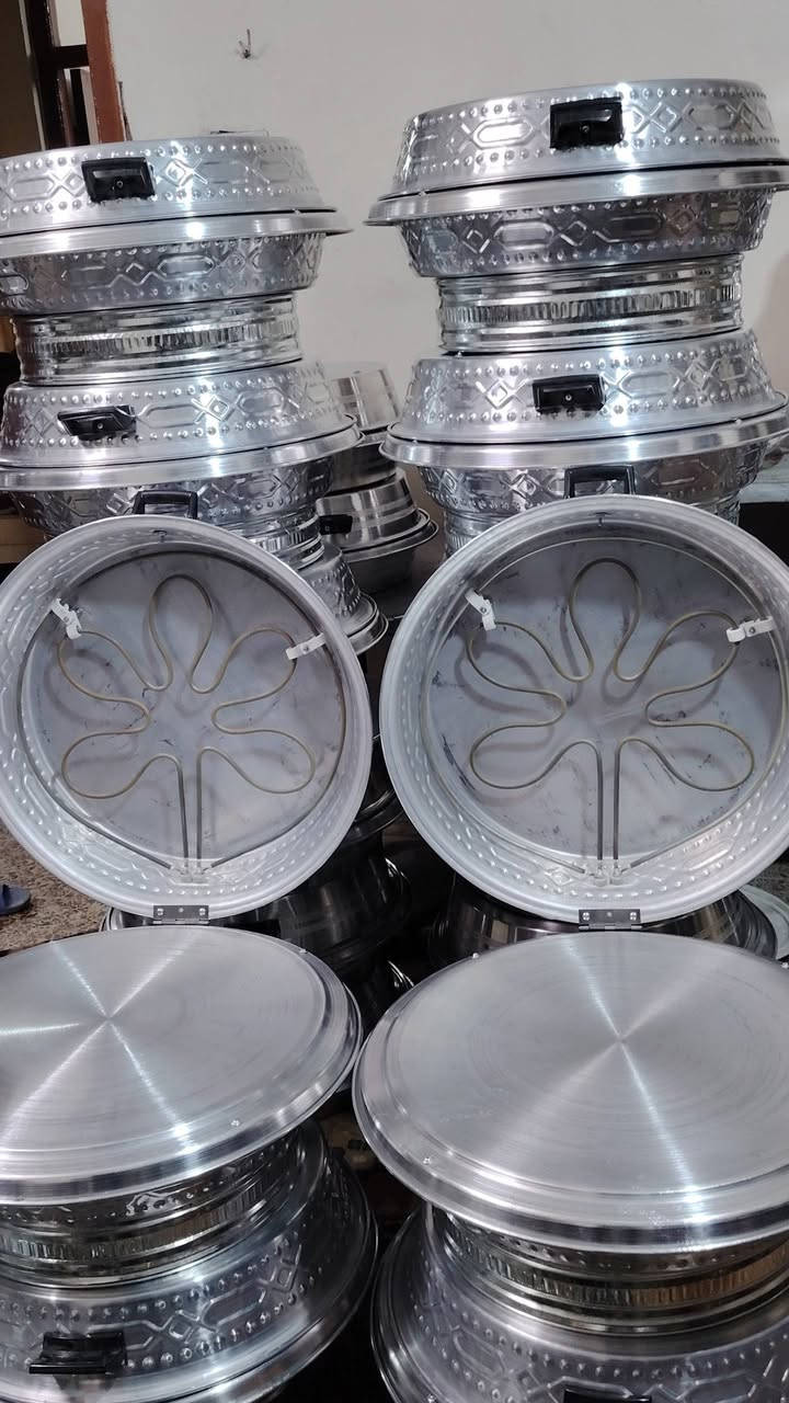 تنور النقشة السوري من معمل⚡ البرق⚡ للتناير⚡ الكهربائية ⚡الحجم الكبير الشبح قياس  55 cm 📏
 وزنو 3 كيلوات  دبل هيتر
 الهيترات تركي شرط☑️
ضمان لمدة شهر كامل للهيترات ☑️
السعر 30 الف
 وتوصيل مجاني 🚛 لجميع المحافظات العراقية 🇮🇶
ملاحضة (الواير ما يشغل تنور )
الرجاء عدم تشغيل تنور وهو فارغ لان هذا دبل هيتر ما تحتاج يحما مثل تنور عادي الخبز عليه مباشرة
واتساب 📞 ***********
واتساب 📞 ***********
