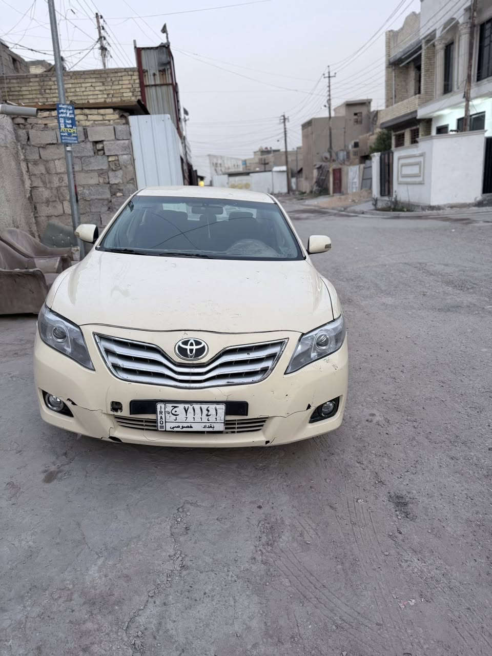 كامري 2007خليجي
سياره مصبوغه عام 
مكينه 4سلندر
تبريد قطعتين فول
يرادلها ملاحضات بسيطه
رقم بغداد ثاني يوم تحويل
السعر 75وبييه مجال بسيط
رقمي ***********
