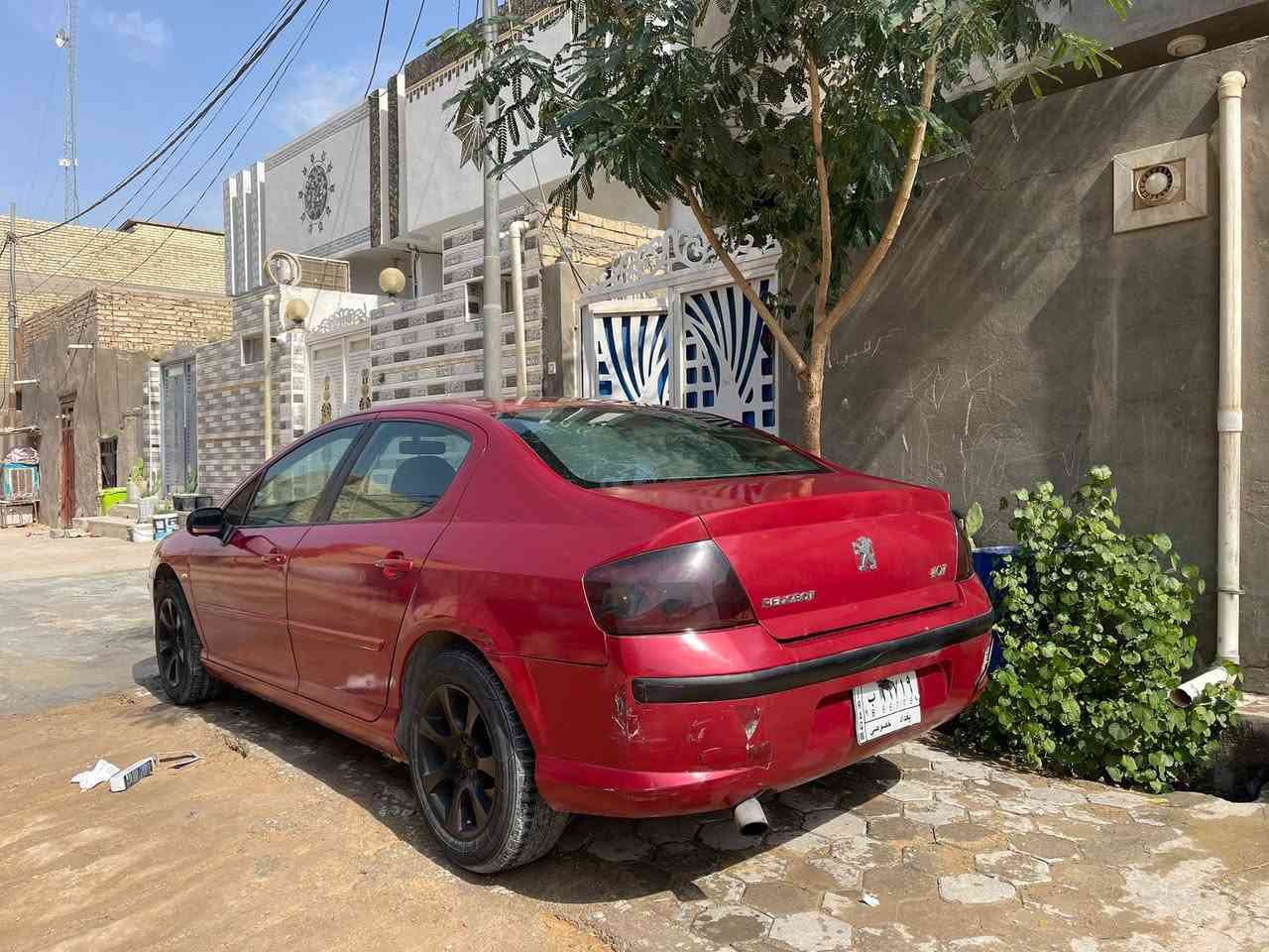 بيجو فرنسي 407
مديل 2008
محرك 2400 
تبريد شغال امامي خلفي 
شاشة اعطال وتحكمات 
تخم تاير جديد
حدادية نص عمر تقريباً 
رقم بغداد سنوية  ساقطة "باسمي" اتعهد بنقل ملكية وغرامات وتجديد سنوية  
السيارة جانت جاردة وصبغتها كلين عام بدون دواخل او ضربة 
سعرها ٦٥ ورقة وبيها مجال شوية تجي تكلب وتقتنع واني خادم 
مكاني نجف حي النداء ***********
