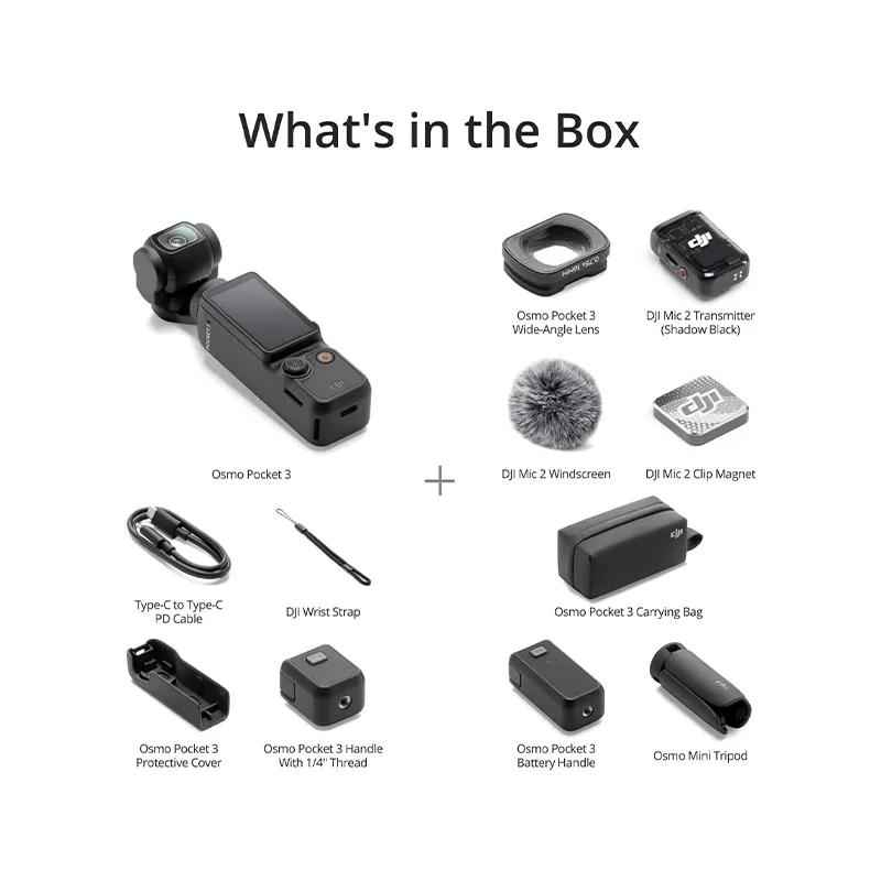 📸 للبيع DJI Osmo Pocket 3 – Creator Combo

كاميرا احترافية✨
مناسبة للفلوكات وصناعة المحتوى والتصوير بجودة سينمائية عالية.

✅ النسخة: Creator Combo
✅ الحالة: Open Box فقط — غير مستخدمة نهائياً
✅ كامل الملحقات الأصلية موجودة
✅ وياها رام أصلي 128GB
✅ أداء ثابت وتصوير احترافي

💰 السعر: 825 الف و بيها مجال 
📍 الموقع: بغداد
📩 التواصل واتساب :*********** Colombo, Sri Lanka
