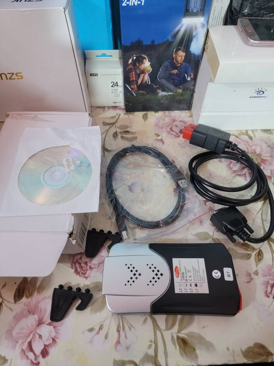 جهاز فاحص اعطال السيارات حديث جديد غير مستعمل يدعم الاتصال اللاسلكي عبر البلوتوث (Bluetooth) بالإضافة إلى توصيل USB متوافق مع جميع السيارات .
السعر 25


**إذا كنت صاحب هذا الإعلان وتريد حذفه لأي سبب، رجاءا أرسل رسالة إلى الدعم الفني**