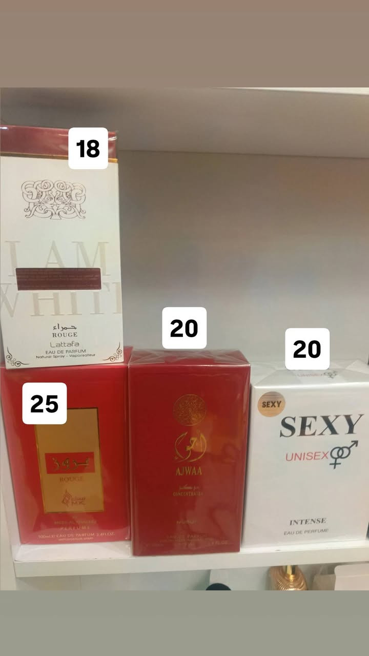 سلام عليكم توفرت مجموعة من العطور الأصلية شرط الفحص فقط اصلي يوجد توصيل لجميع محافظات العراق
***********
سلام عليكم توفرت مجموعة من العطور الأصلية شرط الفحص فقط اصلي يوجد توصيل لجميع محافظات العراق
