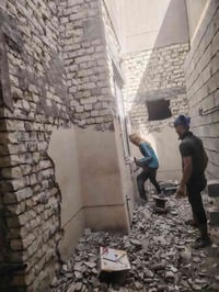 /  يوجد كادر عمل جاهز /  تصعيد مواد /  تنضيف بيوت /  تفليش /  تكشيط / ...