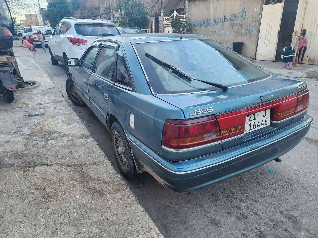 مازدای 626 مۆدێل 91
گێر تۆماتیک 
مەکینە 12 بەخ
تبرید سارد و گەرم
سقف سلاید . کامێرا و شاشە.
چوار جام کارەبایی . قفڵ مرکزی
رەقەم سلێمانی سەنەوی تا 2029 تازەیە.
چوار تایەی تازەی لەژێر دایە.
کامل بۆیاخ لەسەر کاڵ بوونەوە ، بێ دەعم و لێدراوی .
نرخ 49گەڵا و معاملە .
*********** viber, WhatsApp 
***********
