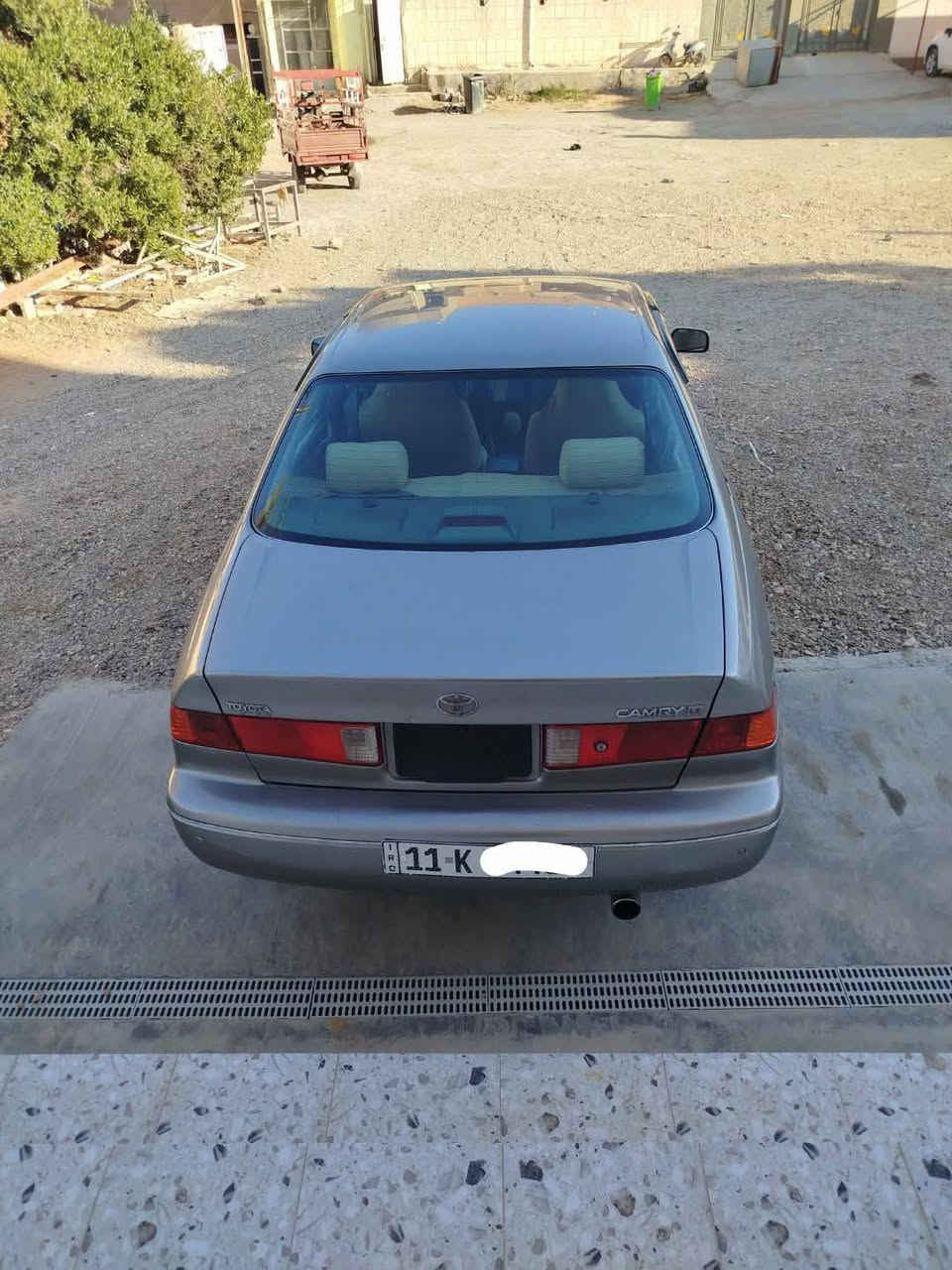 كامري 2000
وارد امريكي 
مصبوغة عام اثر جراد 
سيارة جاهزة ومتحتاج مصرف 
رقم جديد تحويل مباشر
السعر 77 وبيها مجال 
الانبار/هيت 
***********
