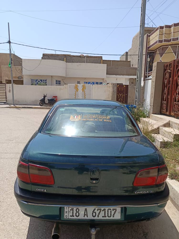 للبيع أوبل أوميگا بزون 
- موديل: 1995
المكينه والگير ياباني+ تبريد، شغال  ثلج 🥶
وصرف بنزين ممتاز
سنويه *صالحه لحد سنة 2030 

((السعر المطلوب 50 ))
وبيها مجال للشراي وبرسم الخدمه 

مكانها واسط / مركز المحافظه 

لمعرفة التفاصيل أكثر 📞
*********** دهل اوران, واسط
