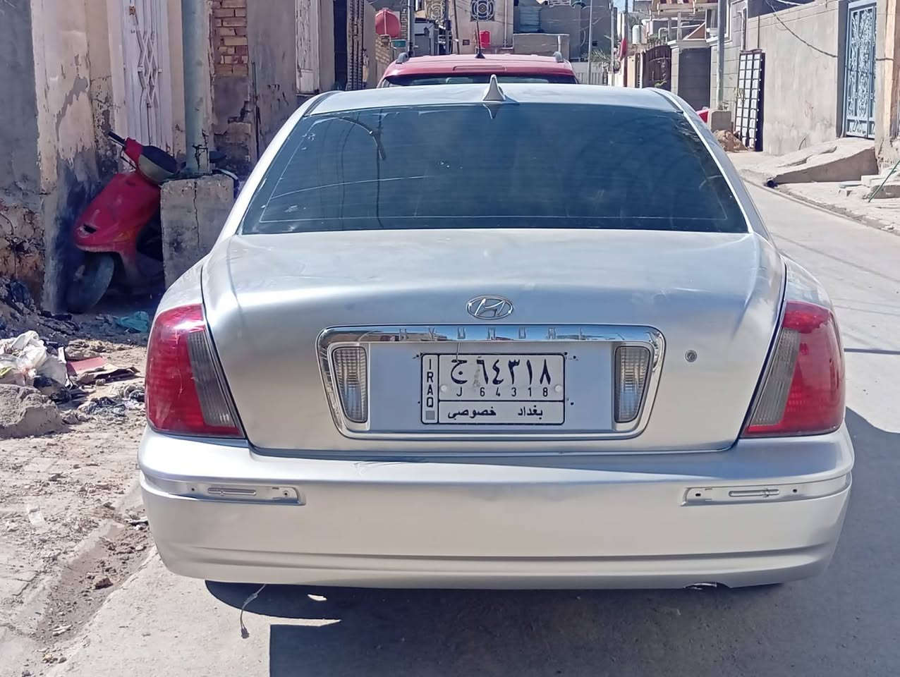 سوناتا كراند موديل ٢٠٠٤سياره جديده وحلومكينه وكير وحديدي جديده السعر ٥٥                     العنوان الديوانيه  الاستفسار على الرقم ***********بيع او مراوس
