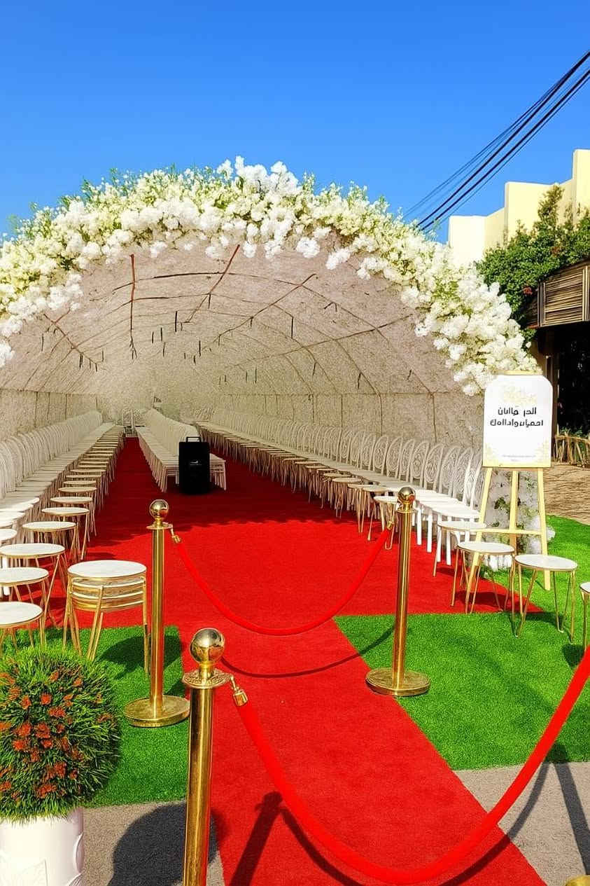 عرض شهر شعبان المبارك  📍
قاعة فيينا الملكية للمناسبات 🏫 .. ترحب بكم 
السعر ٣٧٥ الف فقط يشمل 👇

□ ماء وكلنيكس مفتوح طول المناسبة. 
□ فقرة العصا الضوئية ( مجاناً )
□ فقرة الجوبي والطبل ( مجاناً ) 
□ فقرة رقصة السلو والكرات الثلجية ( مجانا ) 
□ القاعة بمساحة تسع من ٣٥٠ - ٤٠٠ شخص. 
□ غرفة خاصة للعروس 
□ غرفة خاصة لتبديل الضيوف
□ غرفة خاصة لحفظ الطعام 
□ الحجز لمدة ساعتين قابل للزيادة حسب الطلب
□ كادر تفتيش وسحب موبايلات 
□ كادر تنظيم الدخوليات 
□ ديجي ومنظمة حفل 
□ جهاز حديث للدخان 
□ جهاز للفقاعات 
□ اضائه ليزرية الأحدث في المناسبات 
□ ميز مهر مجهز بالتفاصيل 
□ منظر تصوير خاص بالجلوة 

⛔️ للتواصل مع مصورة فيينا ***********
⛔️ للتواصل مع سنتر فيينا ***********
⛔️ للتواصل مع صالون فيينا ***********

العنوان: النجف : طريق مناذرة حيرة( قاعة فيينا الملكية )
الإدارة  : ***********
