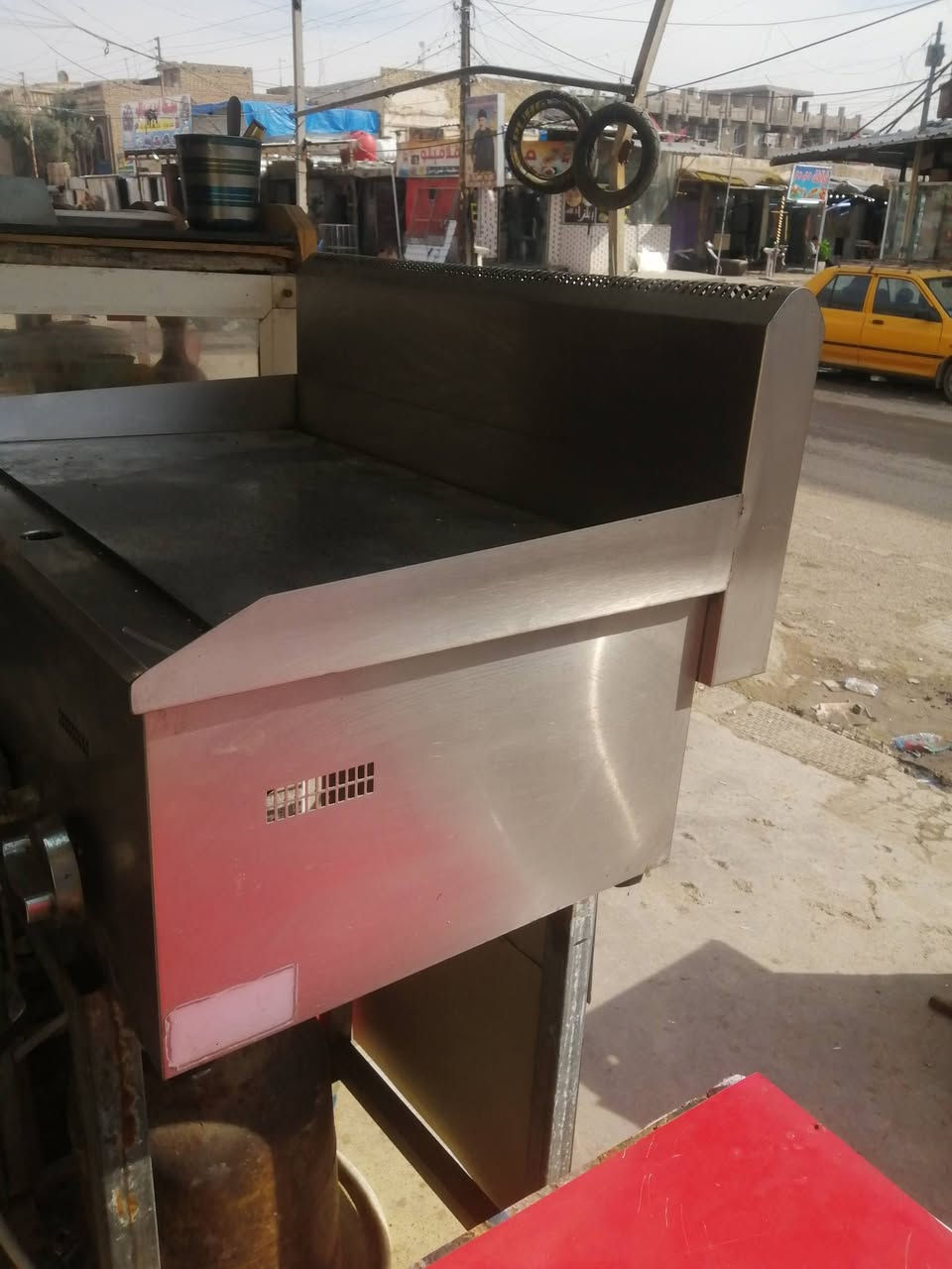 كريدت همبركر سل ستيل إيطالي معه دبه غاز ٢٥٠ الف دينار بغداد الشعب ***********
