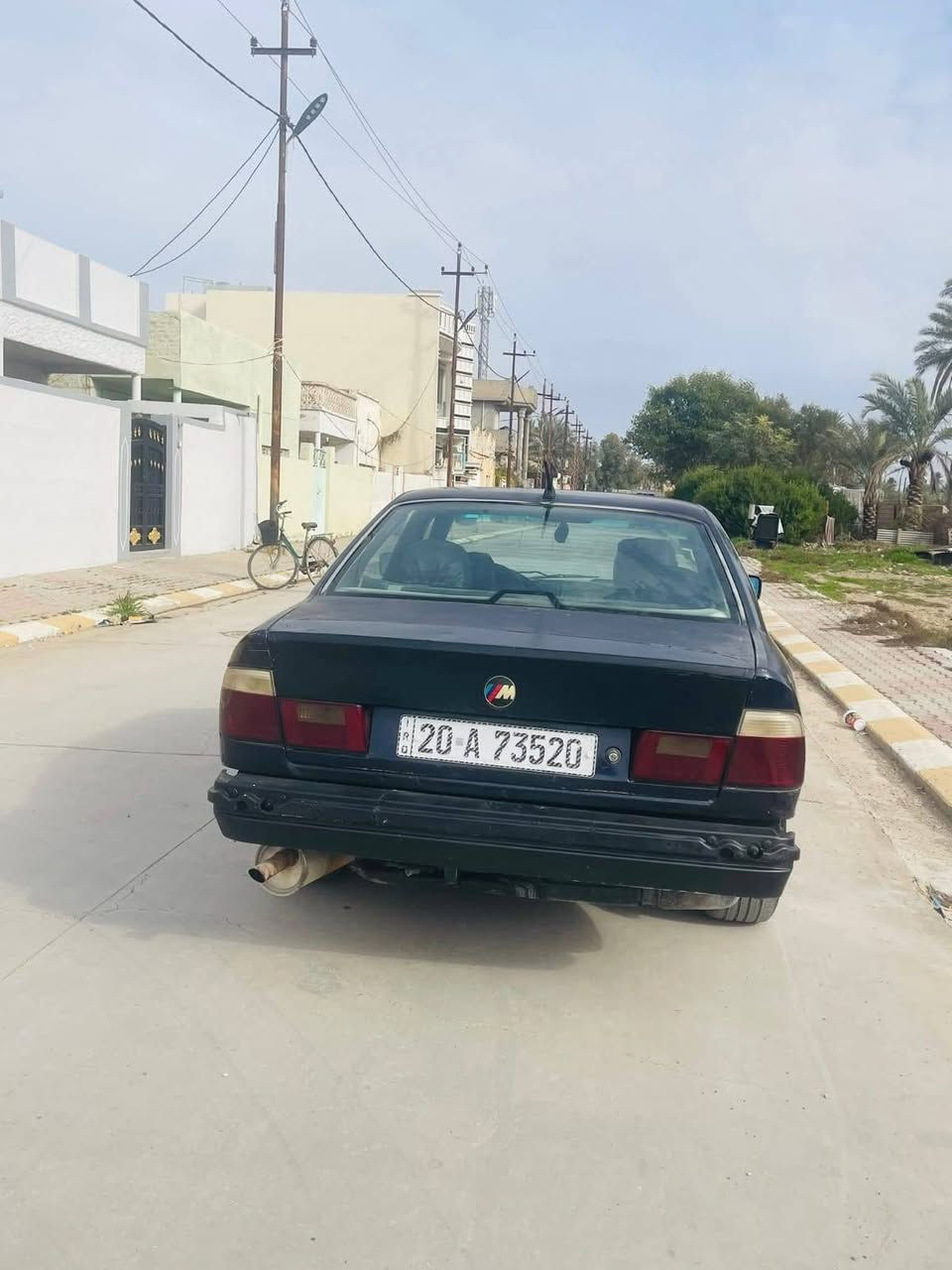للبيع BMW 525 موديل 1991 رقم انكليزي جديد ديالى مكينه vvt-i عنوان ديالى خانقين السعر 30 وبيه مجال رقم الهاتف ***********
