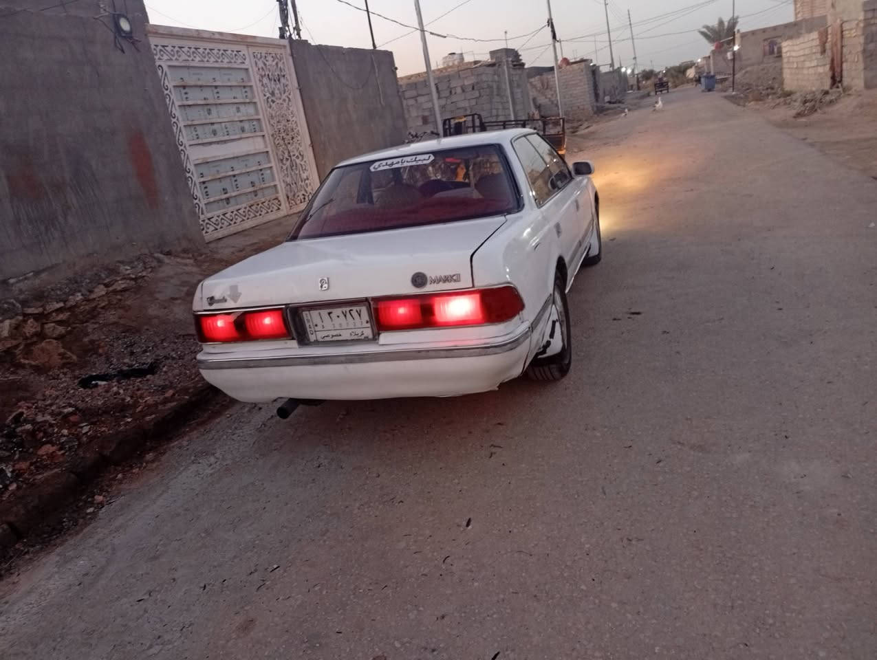 مارك عظم مكفوله للبيع مرواس بيكم صيني عادي
السعر 42 ناحية القادسيه النجف كير محرك جدد مكفوله من الكص ونقل الجثه والضربه سياره جاهزه ***********
