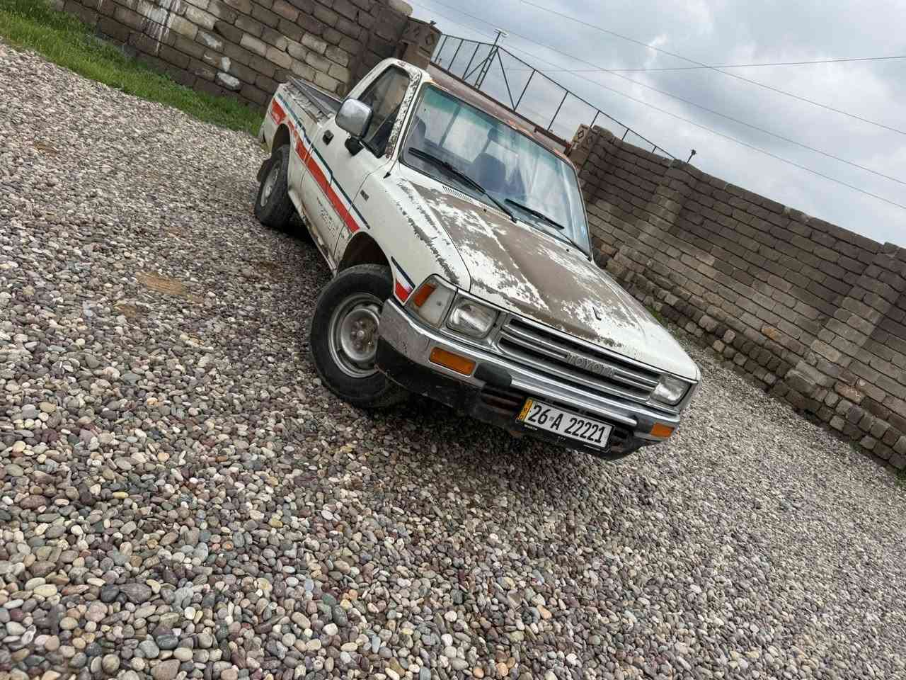 السلام عليكم 
بيكم موديل 90 كله بلادي بدون صبغ رقم صلاح الدين دولي بأسمي كير محرك كله شرط 
السعر 53
‭0782 837 9426
