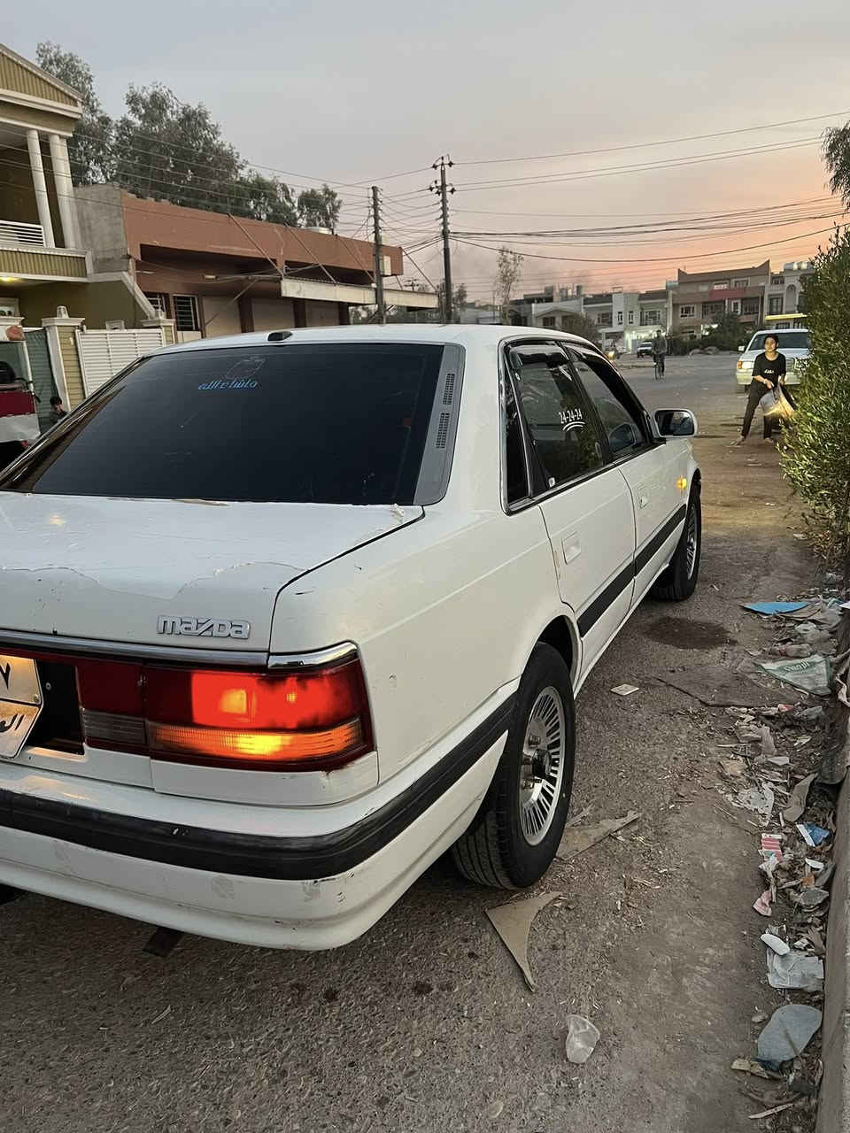 مازدا للبيع موديل ٩٠ بدون صبغ بدون ضربه رقم اربيل مكان اربيل سعر ٤٥ وبيه مجال ***********
