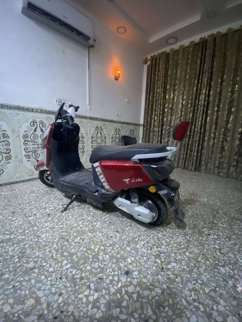 سلام عليكم 🫡
دراجه شحن  نوع بغداد غنيه عن لتعريف 

بيها نضام بارك  p

بيها مضار Rلرجوع إلى لخلف 

6بطاريات كبار 

ملف 2000

ادراجه كامله اشتري يمين ويسار 

شاشه ديجتال 

لدراجه استعمال خفيف صارلي شهر من اخذتها بعدها جديده بس بيها ملاحضه لتاير لخلفي ابنجر  لدراجه اخذتها اب 1100

سعرها 750وبيها مجال حك لجيه ‪+964 788 660 2613‬.  هاذا رقمي ما متواجد فيس


**إذا كنت صاحب هذا الإعلان وتريد حذفه لأي سبب، رجاءا أرسل رسالة إلى الدعم الفني**