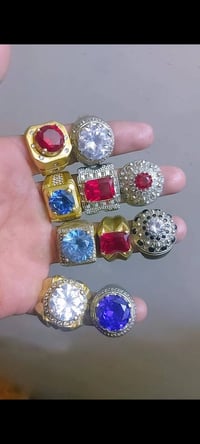 موزنايت • ياقوت احمر • نحاس ابيض