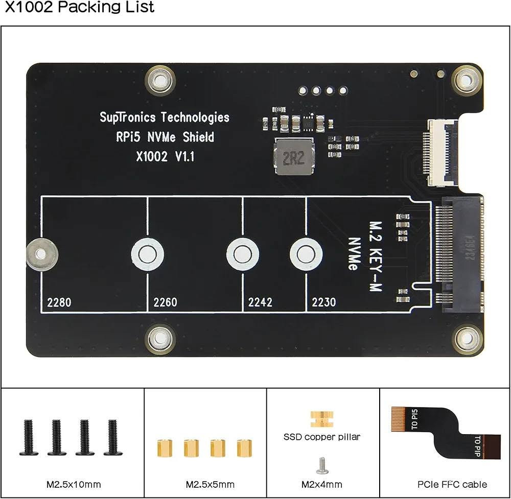 M.2 Adapter -Raspberry Pi 5 
ادبتر ربط هارد ام 2 للرازبيري 5 
freenove مصنع من شركة 
سعر المفرد 18
سعر الجملة 15


**إذا كنت صاحب هذا الإعلان وتريد حذفه لأي سبب، رجاءا أرسل رسالة إلى الدعم الفني**