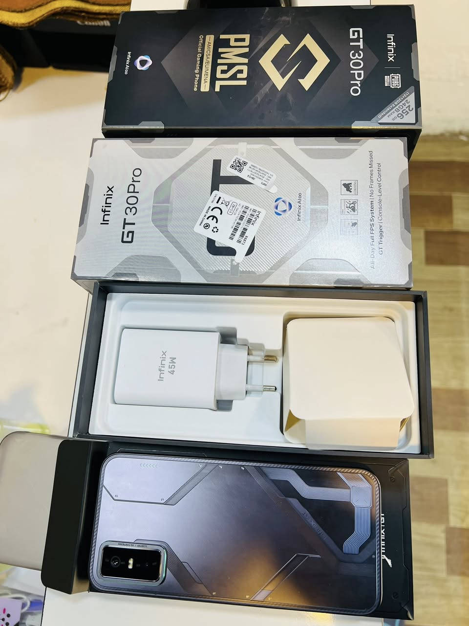 موبايل Infinix GT 30 Pro بحالة ممتازة جداً
رام12 + ذاكرة 256
مخصص للألعاب وأداء قوي🎮
بطارية قوية وشحن سريع 45W🔋🔋
الجهاز نظيف جداً مع الكرتون والشاحن الأصلي
السعر 340الف


**إذا كنت صاحب هذا الإعلان وتريد حذفه لأي سبب، رجاءا أرسل رسالة إلى الدعم الفني**