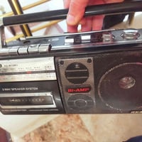 مسجل راديو اف ام قديم بحاله جيده صناعه باناسيونيك ياباني سعره ٥٠ شرط ا...