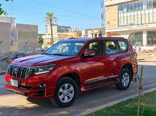 🟥 للبيع برادو Toyota Land Cruiser Prado 2023 – فئة TXL SAS
📌 المواصفات:
الموديل: 2023
رقم :  بغداد
الفئة: TXL
اللون: أحمر
الكيلومترات: 38,500 كم
الحالة: نظيفة جداً وخالية من الحوادث
السياره مغلفه جلد من الداخل

📌 السعر المطلوب:
… ($44,200)
قابل للتفاوض  بشي بسيط للجادين فقط

📞 للتواصل:
***********
