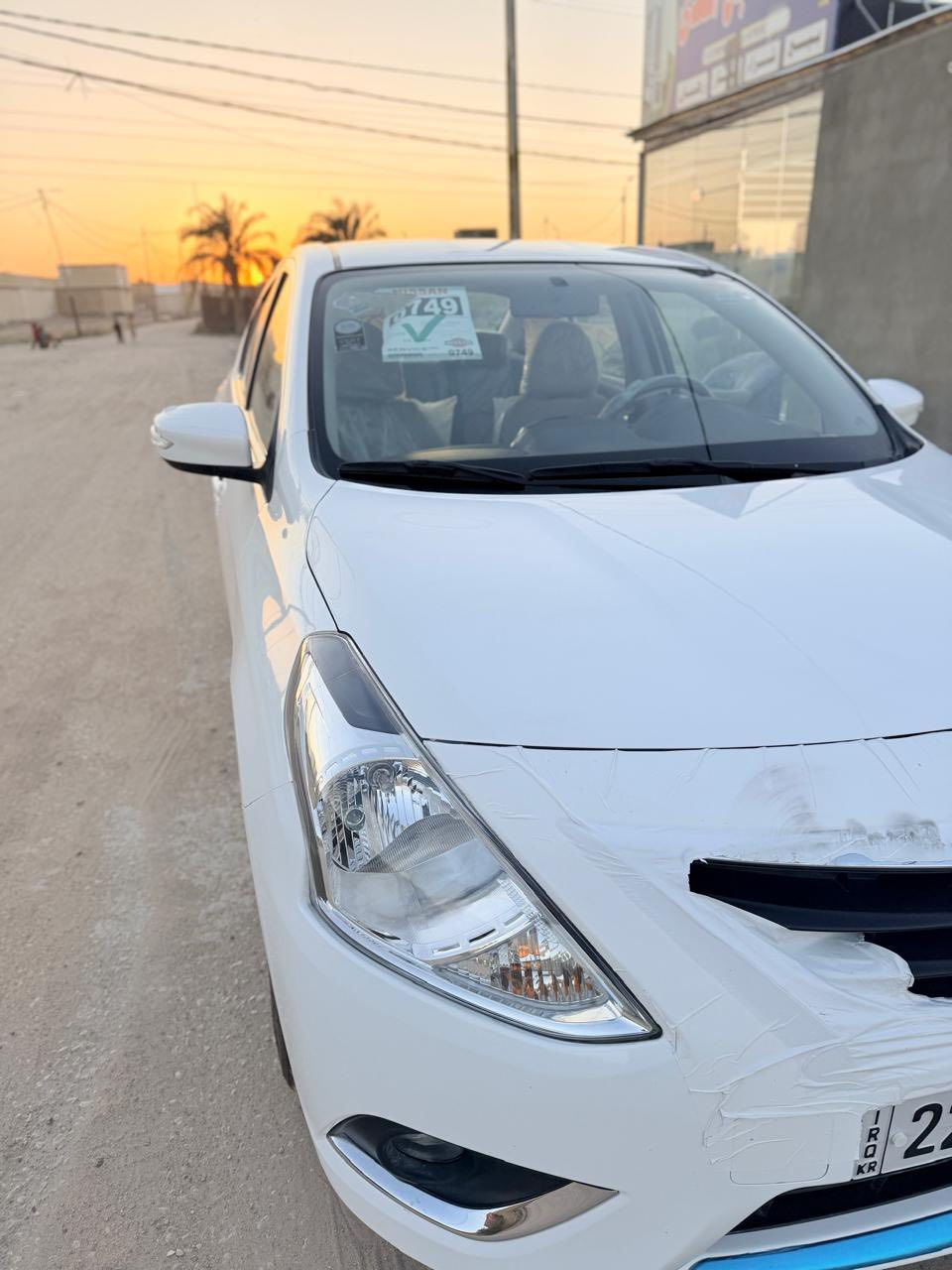 نيسان صني مديل ٢٥ ماشيه ٢٧ سياره كفاله عامه جديده معنى الكلمه السياره مصري 
السعر ١٢٣ وبيه مجال
العنوان نجف قريه الغدير 
‏***********
