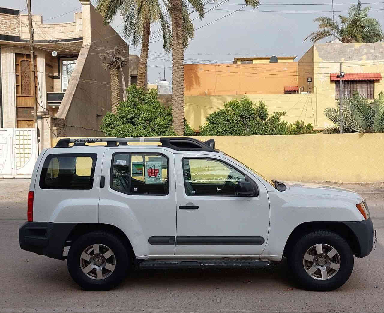 ‏السلام عليكم 
‏نيسان اكستيره وارد امريكي موديل 2011 لون ابيض فول مواصفات سياره احلا من الصور بهواي رقم بغداد دولي بسمي تحويل مباشر حادث جاملغ خلفي وصندوك سونار وياها ناشره صدر امامي خلفي جيد طخم تاير جديد سياره جاهزه مكينه 6سلندر 4000كير مكينه مكفولات تبريد ثلج فور ويل 4x4 منحدرات بلوجكترات بلادي بل قماره تحكم ستيرن جهتين غرفه نضيفه السعر95وبيها مجال بسيط الاتصال *********** مكان بغداد 
‏ بغداد
