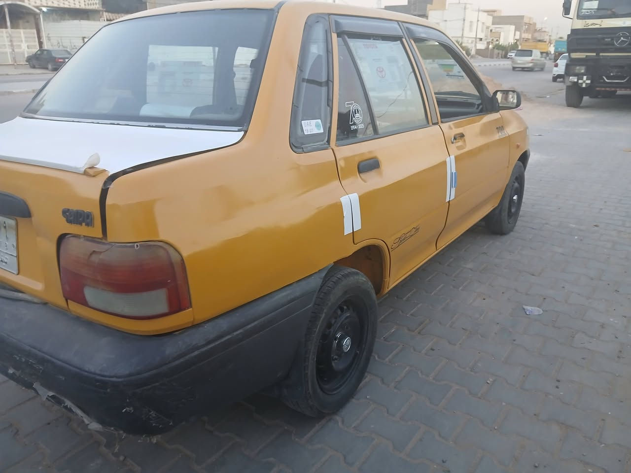 20 وبيها مجال قليل
سايبه موديل 11 كير ستوني شاده مكينه برايد بعدها ع سحك مداور ثاني يوم  سنويه بعدها ماساقطه مفره هيئه وغرامات بيها خط وبحث مكفوله من ضربه صبغ حزام لجماليه بعدها مامبولشه مكاني النجف ***********
