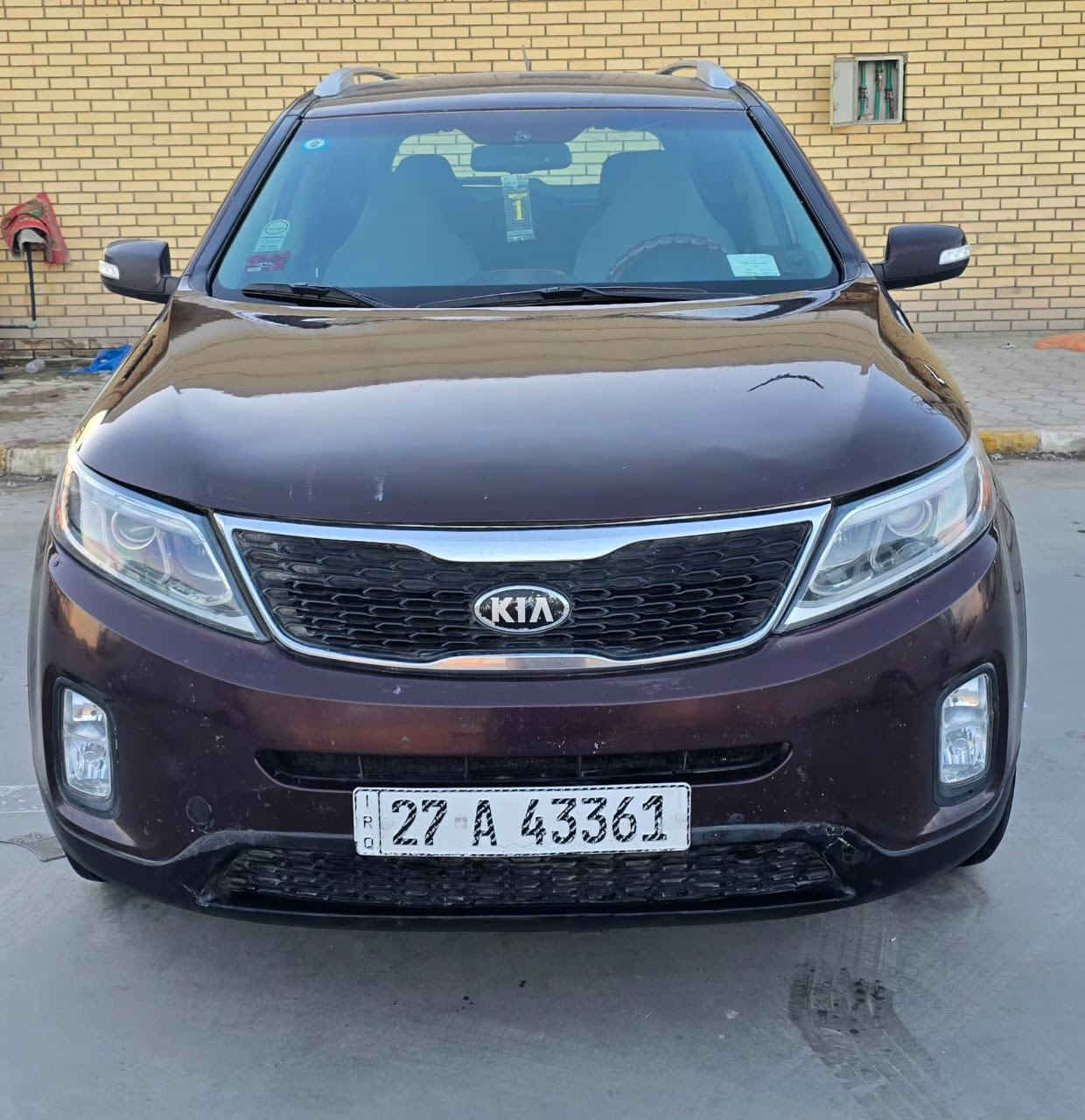 كيا سورنتوا موديل 2014 فور ويل  رقم ذي قار نكيلزي 
وارد أمريكي حادثها خفيف جدا تبديل جاملغ امامي  بدون دواخل  بدون أرباك  سياره ليبل واحد كفاله من البارد والجراد  موصفات حلوه 
شاشه كامره تحكمات 
كشنات تدفئه
حساسات خلفيه 
اشاير بالمرء
تبريد 3قطع
منصومه غاز 
مكينه 2400جديده لاتنقيص ولاتبخير 
كير وحداديه وتبريد وتدفئه وكرهبائيات وتخم تاير جاهزه 
السعر (138)بيها مجال بسيط 
العنوان ناصريه 
***********
***********
