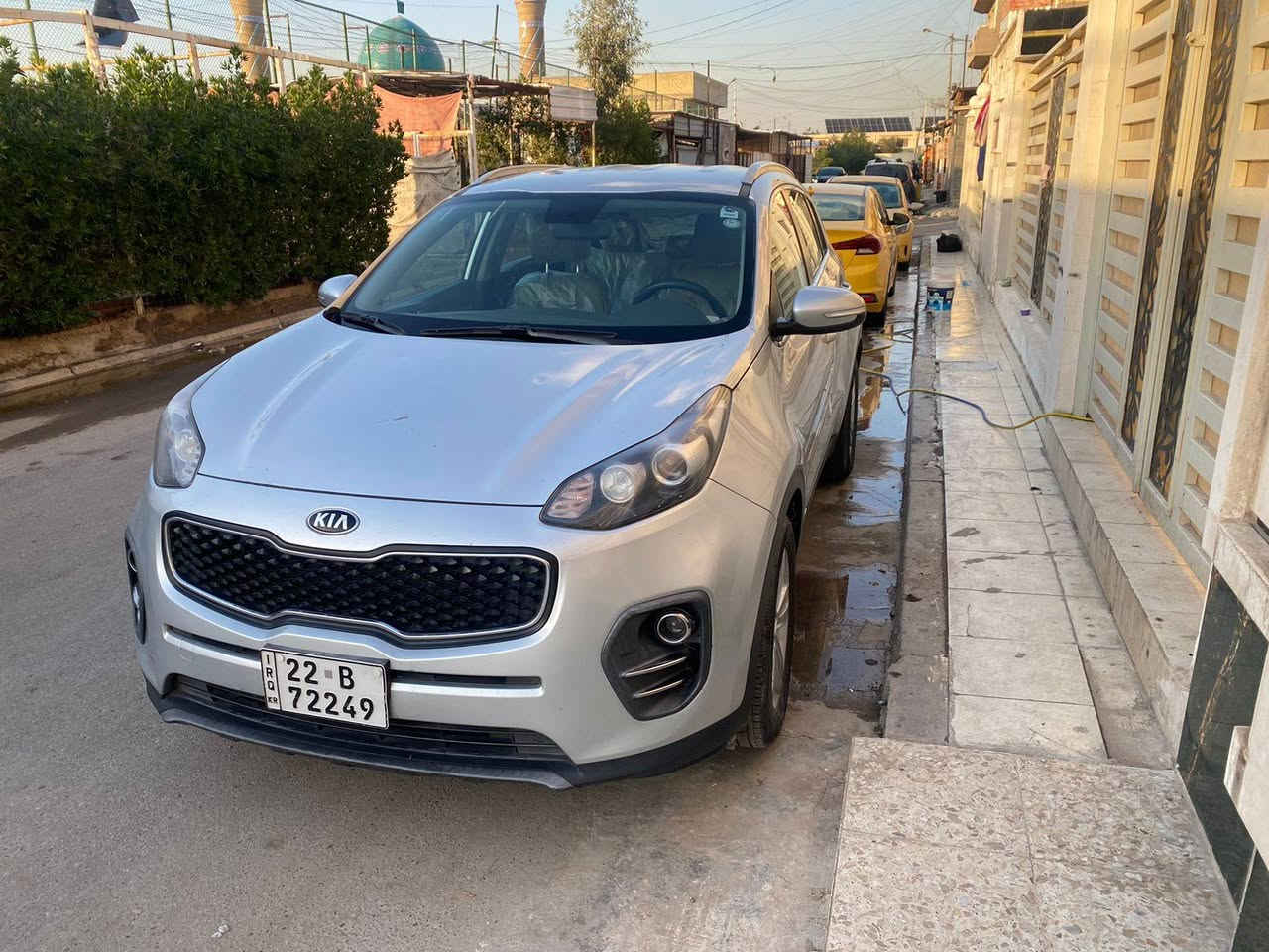 كيا سبورتج 2019 خليجي سياره بيه بنيد مفتوح ومصبوغ كلير بدون ضربه  محرك 240 مكان سياره بغداد  رقم الهاتف *********** سياره بسمي
