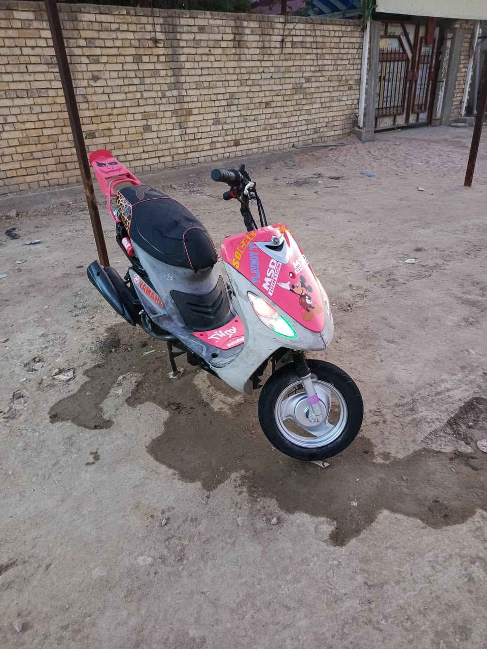 دراجه ماكس منغولي للبيع مكينه 55 المكان سوق الشيوخ كرمه بني سعيد الرقم التلفون *********** وسعر 450 بها مجال قليل
