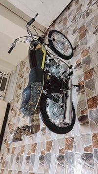 دراجة نارية • موديل ١٧ • شاصي نامة