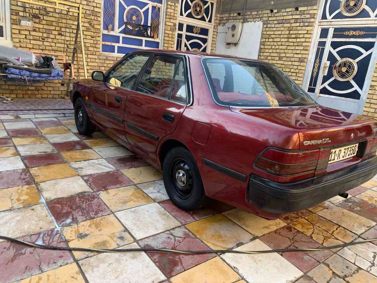 كارينا موديل 91 يسرئ بلاد   رقم بغداد  أنگليزي مشروع وطني بأسمي  جاهزه حداديه تخم تاير محرك گير أوتو 
 تبريد شغال للتواصل *********** عنواني ناصريه مركز محافظه ..السعر 43 وبيهه مجال
