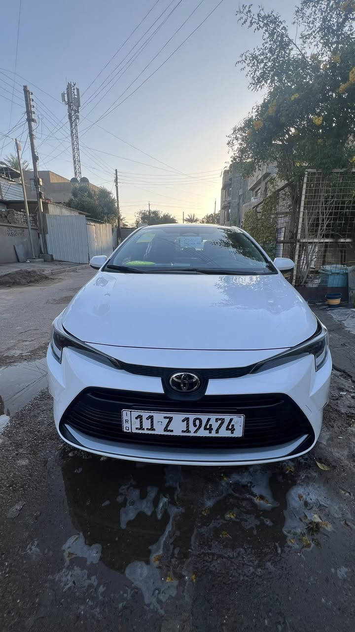 كورلا 2025 امريكي
تويوتا كورولا 2025 شكل الامريكي فول مواصفات بعدها زيرو محرك 1800 هايبرد
ماشية4000 
تبريد قطعتين
مواصفات :
بصمه + بصمه ابواب
فتحه
سبايدر
رادار + تحديد مسار + قيادة ذاتية
هاند بريك كهربائي + لايت زينون
عداد ديجيتال
درايف مود + أوتو هولد
فل سيستم إيرباك + مانع تصادم + مانع انزلاق
السعر 150
مكانها بغداد حي العامل سيارة باسمي 
للتواصل ***********
ممتواجد فيس واتساب فقط
