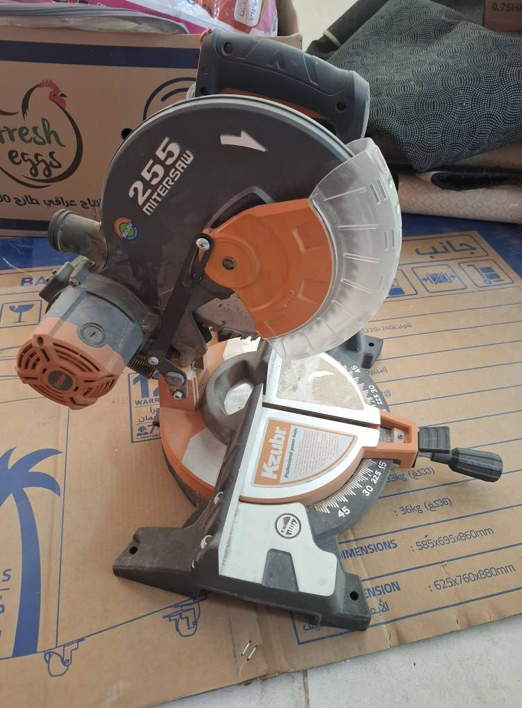 للبيع منشار كهربائي مستعمل قليل  محرك بقوة 1800 واط.
قطر الشفرة مقاس 255 ملم.
سرعة دوران 6000 دورة في الدقيقة
السعر ١١٠ كركوك, العراق


**إذا كنت صاحب هذا الإعلان وتريد حذفه لأي سبب، رجاءا أرسل رسالة إلى الدعم الفني**
